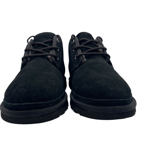 UGG‎ Neumel Men\'s Black Suede Chukka Boots Shearling Lined Size 11 main image 11